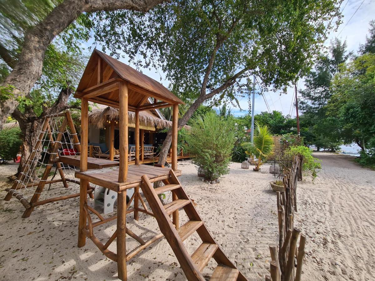 The Beach Shack Gili Air Extérieur photo